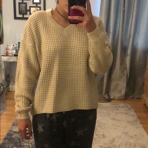 Tan heavy sweater